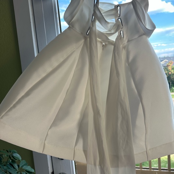 BHLDN Strapless White Dress - Picture 6 of 7